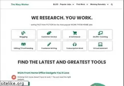 Sites similar to thewaryworker.com