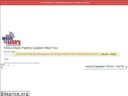 Sites similar to thewashfactory.com