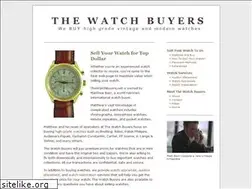 Sites similar to thewatchbuyers.net