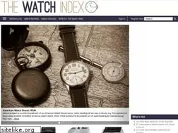Sites similar to thewatchindex.com
