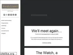 Sites similar to thewatchnerd.co.uk