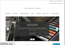 Sites similar to thewatchprince.com
