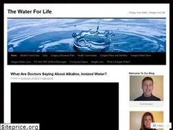 Sites similar to thewaterforlife.com
