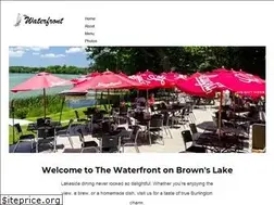Sites similar to thewaterfrontbrownslake.com