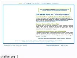 Sites similar to thewaterguys.net
