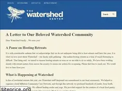 Sites similar to thewatershedcenter.org