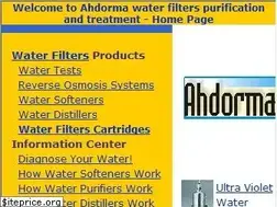 Sites similar to thewatersite.com