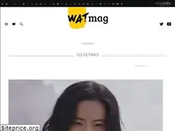 Sites similar to thewatmag.com