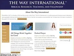 Sites similar to thewayinternational.com