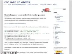 Sites similar to thewayofcoding.com