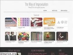 Sites similar to thewayofimprovisation.com
