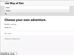 Sites similar to thewayofken.com