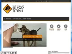 Sites similar to thewayofslowtravel.com