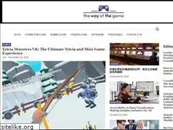 Sites similar to thewayofthegame.net