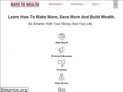 Sites similar to thewaystowealth.com