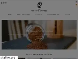 Sites similar to thewaytocoffee.com
