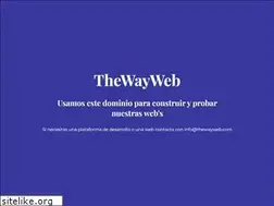 Sites similar to thewayweb.com