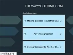 Sites similar to thewayyouthink.com