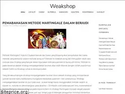 Sites similar to theweakshop.com