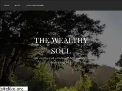 Sites similar to thewealthysoul.com