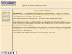 Sites similar to thewebfactory.co.uk