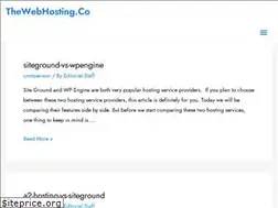 Sites similar to thewebhosting.co