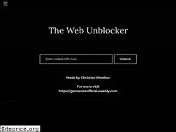 Sites similar to thewebunblocker.weebly.com
