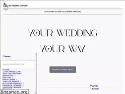 Sites similar to theweddingexplorer.com