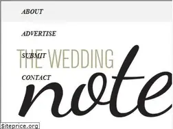 Sites similar to theweddingnotebook.com