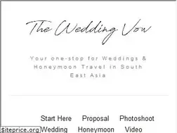 Sites similar to theweddingvowsg.com