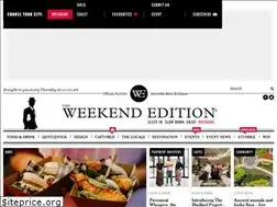 Sites similar to theweekendedition.com.au