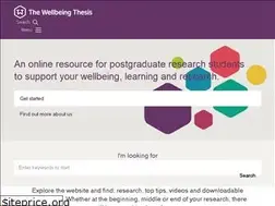 Sites similar to thewellbeingthesis.org.uk