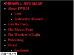 Sites similar to thewellredmage.com