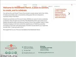 Sites similar to thewesterbekeranch.com