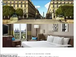 Sites similar to thewestinparis.com