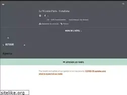 Sites similar to thewestinparis.fr