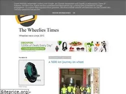 Sites similar to thewheeliestimes.blogspot.com