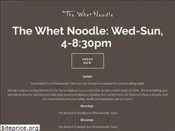 Sites similar to thewhetnoodle.com