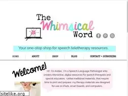 Sites similar to thewhimsicalword.com