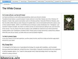 Sites similar to thewhitecrocus.com