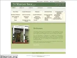 Sites similar to thewhitneyshop.com