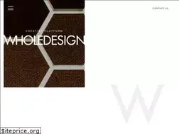 Sites similar to thewholedesign.com