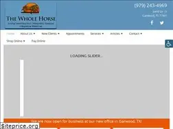 Sites similar to thewholehorse.com