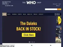 Sites similar to thewhoshop.com