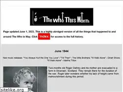 Sites similar to thewhothismonth.com