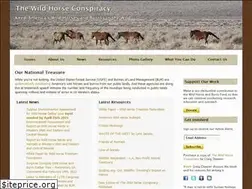 Sites similar to thewildhorseconspiracy.org