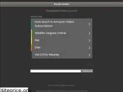 Sites similar to thewildwhiskers.com