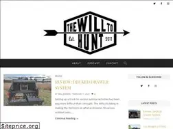 Sites similar to thewilltohunt.com