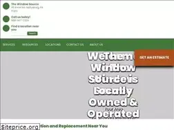 Sites similar to thewindowsource.net