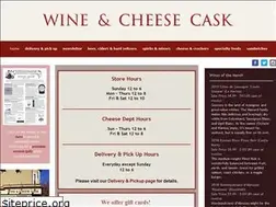 Sites similar to thewineandcheesecask.com